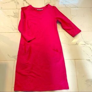 D & Co Active pink dress with pockets